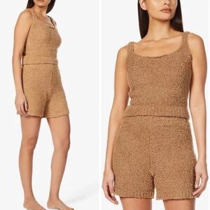 SKIMS Soft Gray Women's Loungewear Set